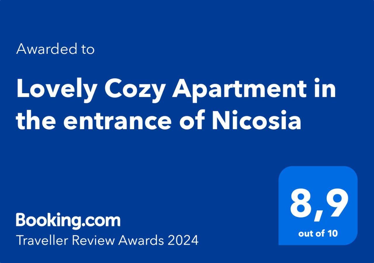 Lovely Cozy Apartment In The Entrance Of Nicosia Aglantzia Exteriér fotografie